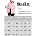 thumbnail image 6 of FEOYA Padded Crop Puffer Vest Women Zip Up Sleeveless Jacket Ladies Winter Waistcoat Stand Collar Warm Outerwear with Pockets for Sport Athletics Outdoor Hiking 2XL Pink, 6 of 6