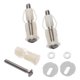 thumbnail image 4 of 1Pair Top Fix Toilet Seat Screws Well Nut Pan Fixing WC Blind Hole Fitting Kit For Universal Bathroom Accessories Replacement, 4 of 5