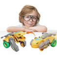 thumbnail image 3 of Dsscvnef Impact Deformation Dinosaur Toy Car Children's Car Fall-resistant Rotatable Racing Boy Toy Car Gift, 3 of 9