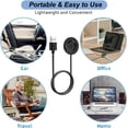 thumbnail image 5 of pannbo 3.3FT Watch Charger Cable Dock, USB Charging Cord Compatible with iTECH Fusion 2/Fusion 3 Smartwatch, Replacement Magnetic Charging Wire Cradle Adapter, 5 of 5