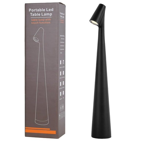 Set of 2 Cordless Table Lamps Rechargeable Battery Operated Lamp Touch,Waterproof Desk Lights,3 Levels Brightness