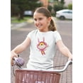 thumbnail image 2 of Bunny With Lollipop T-Shirt Juniors -Image by Shutterstock,  Large, 2 of 4