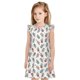 thumbnail image 1 of Balery Milk Tea Camisón de princesa para niñas, pijama de algodón con mangas abullonadas, suave y bonito.-XX-Large, 1 of 6