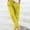 Yellow, variant on Aloohaidyvio lightweight pants for women,Women Casual Print Pants Wide Leg Pants Loose Pocket Pants