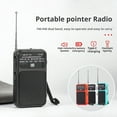 Mini Portable Radio Userfriendly Design Easy to Carry Battery Powered