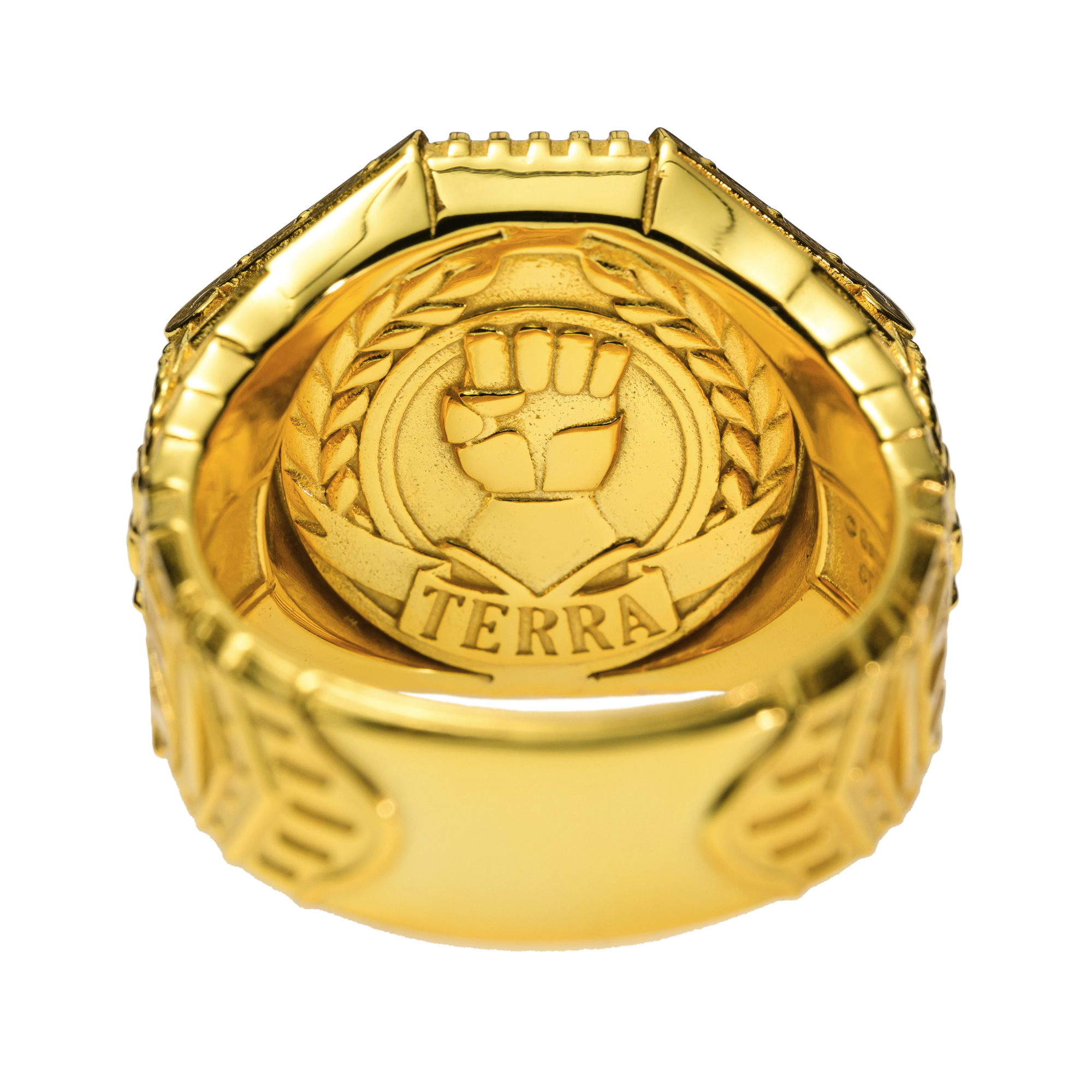 Starforged Warhammer 40K The Sigil Ring of Dorn Imperial Fists Silver Ring