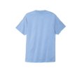thumbnail image 4 of Port & Co Adult Male Men Plain Short Sleeves T-Shirt Light Blue 3X-Large, 4 of 4