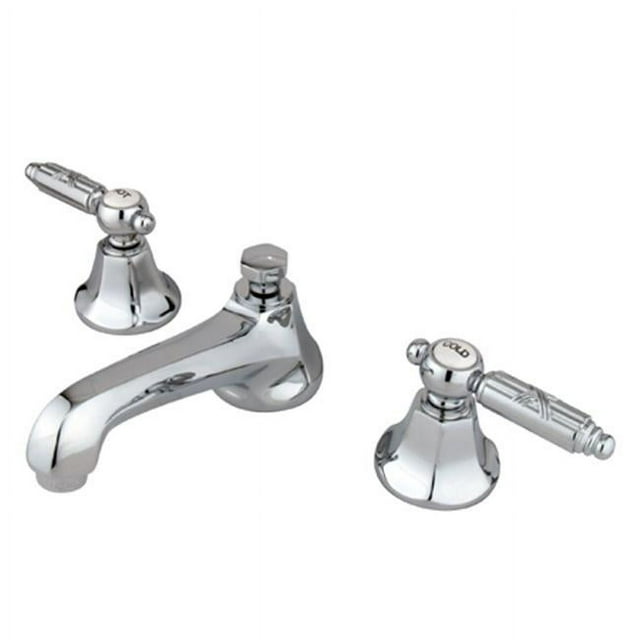 Kingston Brass KS4461GL 8 Inch -18 Inch Widespread Lavatory Faucet - Polished Chrome