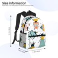 thumbnail image 4 of Gaeub Colorful Insects School Backpack Waterproof Bookbag for Men Women College High School Bags, 4 of 8