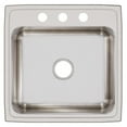 thumbnail image 2 of Elkay, LR22223 , 18 Gauge Stainless Steel 22" x 22" x 7.625" Single Bowl Drop-in Kitchen Sink, Sinks, 2 of 2