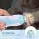 thumbnail image 4 of Baby Nail Clipper,Electric Baby Nail Trimmer,Toes Fingernails Care Trimmer with LED Light for Newborn,Kids and Adults(Blue), 4 of 4