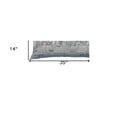 thumbnail image 4 of 35" White San Francisco Daylight Skyline Lumbar Decorative Pillow, 4 of 5
