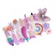 thumbnail image 5 of 14 piezas de pinzas para el pelo para niños y niñas, bonitas y exquisitas horquillas para el pelo con dibujos animados para la vida diaria, viajes, color morado y berenjena, 5 of 12