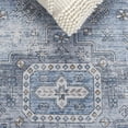 thumbnail image 5 of SAFAVIEH Arizona Estelle Geometric Machine Washable Runner Rug, Blue/Light Blue, 2'6" x 8', 5 of 6