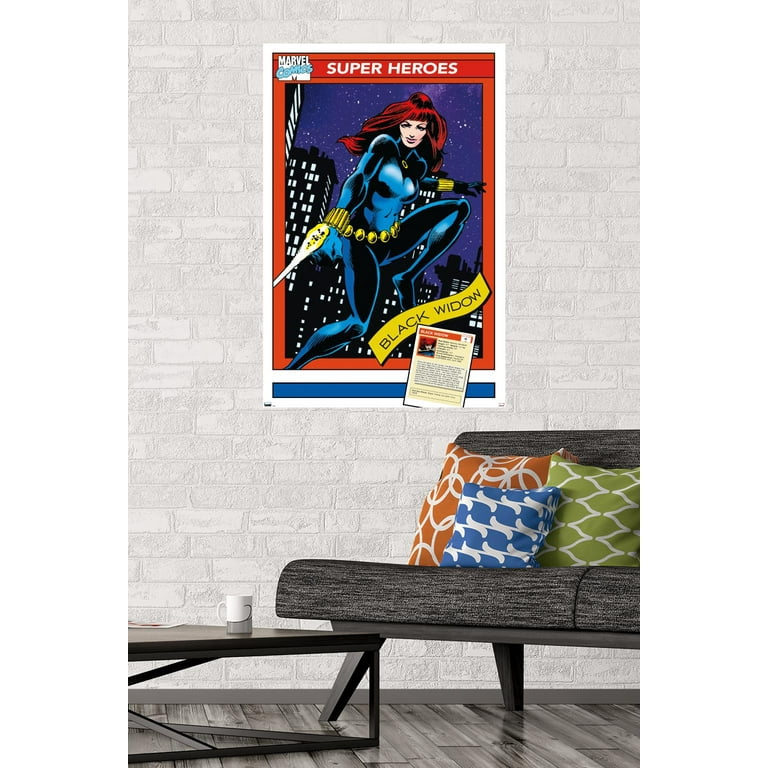 Marvel Trading Cards - Black Widow Wall Poster, 22.375