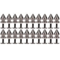 thumbnail image 1 of Rivet  Spikes  Spike  Stud  Spike    Rivet  Metal  Stud 20pcs 8x13.5mm Metal Rivet  Spikes Leathercraft Studs DIY Clothing Shoes DecorGun Color, 1 of 8