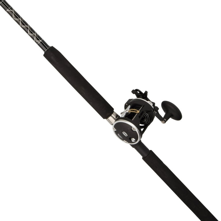 PENN 6'6” Rival Level Wind Fishing Rod and Reel Conventional Combo