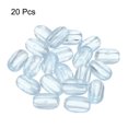 thumbnail image 2 of Unique Bargains 5mm ID x 13mm OD PVC Kitchen Sink Rack Grid Feet Protector Clear 20 Pack, 2 of 7