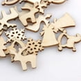 thumbnail image 3 of 150pcs Wood Log Slices Christmas Discs for DIY Crafts Wedding Centerpieces, 3 of 4