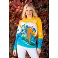 thumbnail image 4 of Mele Kalikimaka Surfing Santa Ugly Christmas Sweater, 4 of 9