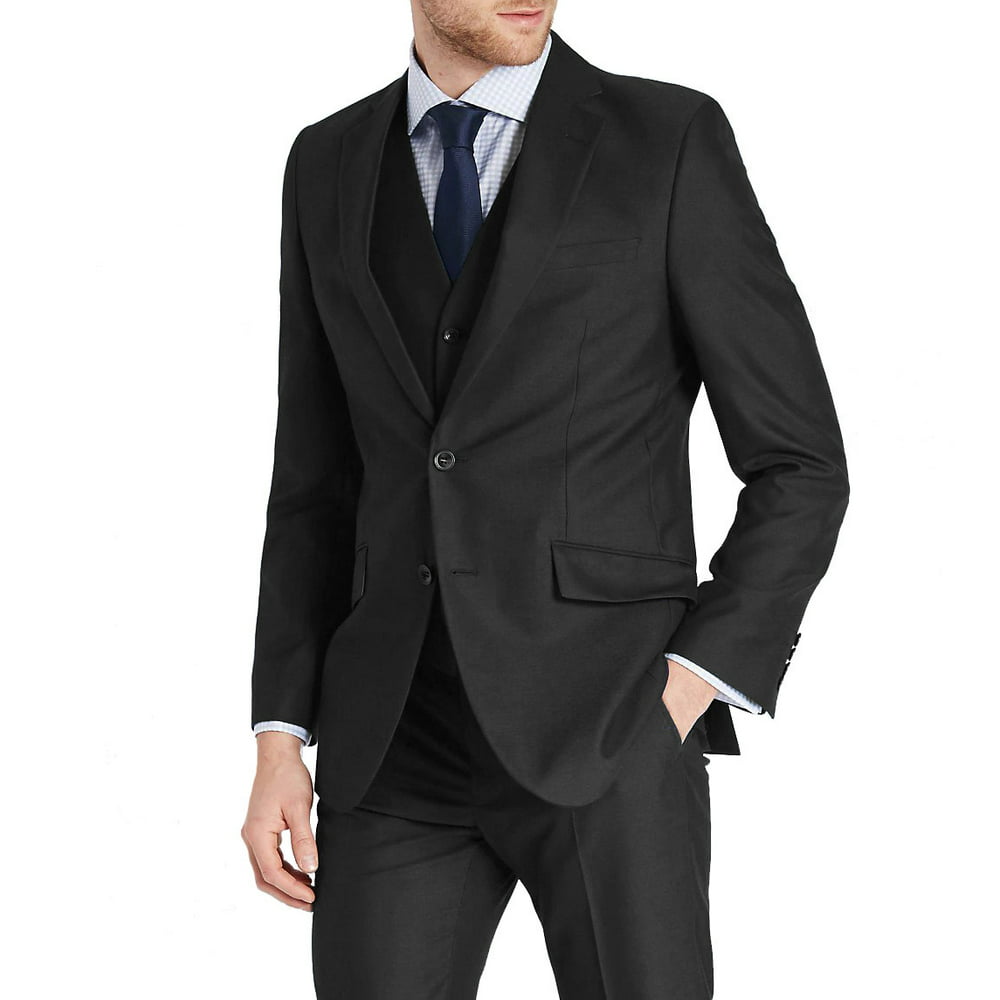 Suit USA - Mens Three Piece Two Button Slim Fit Italian Styled Single ...