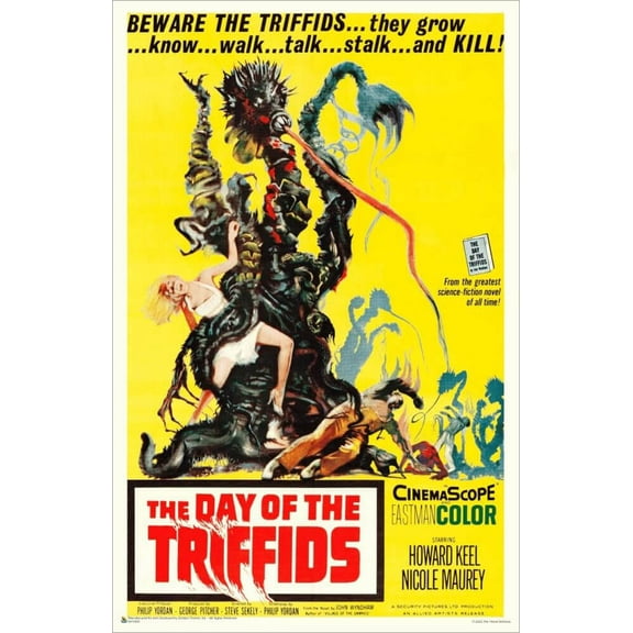 The Day of the Triffids - Vintage Movie Advertisement Mini Poster 11" x 17"