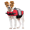 Red, variant on QBLEEV Dog Life Jacket Pet Life Vest for Swimming Pool Float Coat Swimsuits Flotation Device Life Preserver Belt Lifesaver Flotation Suit for Small Medium Large Dogs-L