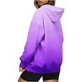 thumbnail image 5 of Annhoo Oversized Sweatshirt for Women Trendy Gradient Color Long Sleeve Hoodies Fall Plus Size Blouses with Pockets, 5 of 7