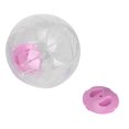 thumbnail image 4 of Hamsters d'Or pour Animaux de Compagnie Exercice Ballon Jouet Course Machine Transparent Jogging Balle 18.5cm, 4 of 7