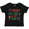 thumbnail image 3 of Inktastic Oma and Opa Love Me Girls Toddler T-Shirt, 3 of 5