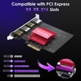 Ubuntu Multi App WAVLINK 4K/8K Computer PCIe 3.0 Video Card, PCIe to Quad 4K/Dual DP 8K ...