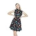 thumbnail image 3 of Hawaii Hangover Robe Chemise Femme m Flamant Rose Fête en Noir, 3 of 4