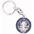 thumbnail image 2 of Saint Benedict Medal Key Chain with Colored Enamel, 2 of 2
