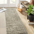 thumbnail image 4 of Haperlare Runner Rug Shag Indoor Modern Plush Area Rugs for Living Room Bedroom Kids Room, Natural Color, 2' x 10' Beige, 4 of 6