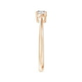 thumbnail image 5 of ANGARA Natural Diamond Solitaire Engagement Ring in 14K Rose Gold for Women (Size-4.4mm| Color-I-J| Clarity-I1-I2) | April Birthstone, Anniversary, Jewelry Gift for Women | Natural Diamond Ring, 5 of 11