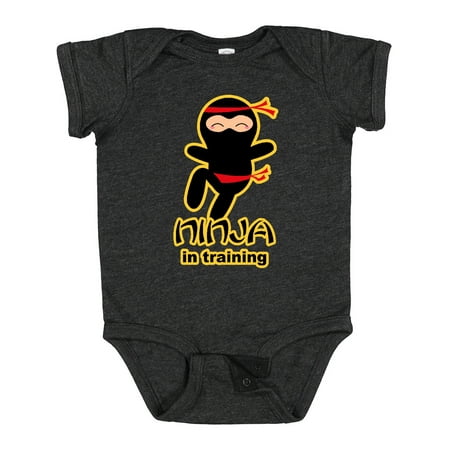 

Inktastic Ninja in Training Gift Baby Boy or Baby Girl Bodysuit