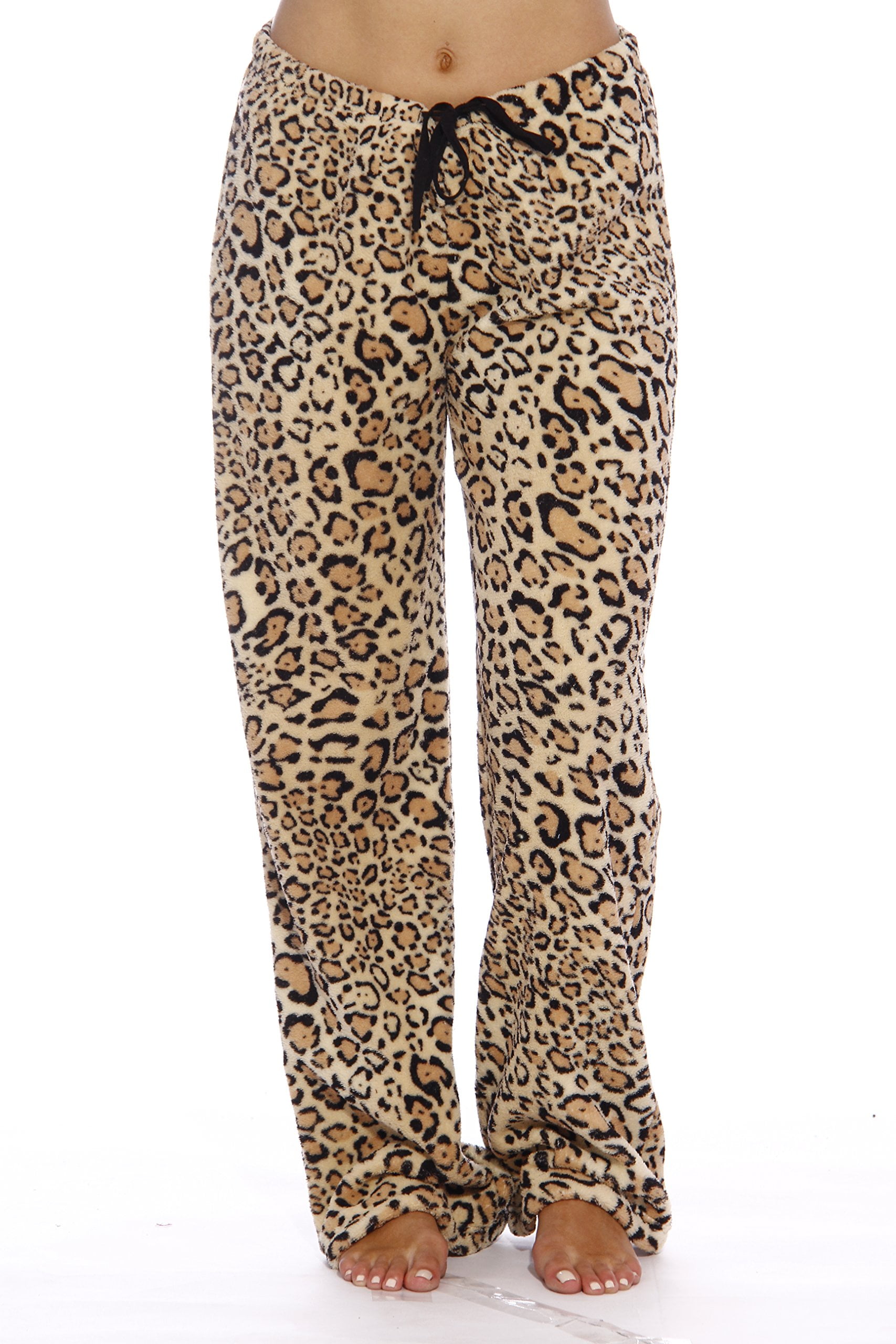 Personalized RNK Shops Giraffe Print Womens Pajama Pants Brown XS