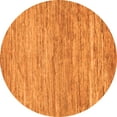 thumbnail image 1 of Ahgly Company Indoor Round Abstract Orange Modern Area Rugs, 8' Round, 1 of 4