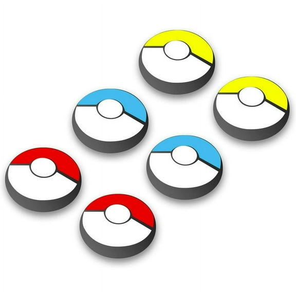 Controller Skin Grip Cover Thumb Grip Caps for Joystick Caps Analog Grips Button Caps Grip Cover Controller Skin Thumbstick Grips,Purple Red Blue Switch Caps