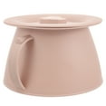 Chamber Pot Plastic Urine Bucket with Lid Portable Urinal Toilet Urine