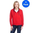 thumbnail image 2 of Fruit of the Loom Women's 7.2 oz. Sofspun Full-Zip Hooded Sweatshirt - LSF73R, 2 of 2