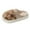 Coffee, variant on Women's Man Fuzzy Memory Foam Slippers Closed Back Elatic Knit Bedroom Slip on Warm House Shoes for Indoor Outdoor Comfortable Green Size 6