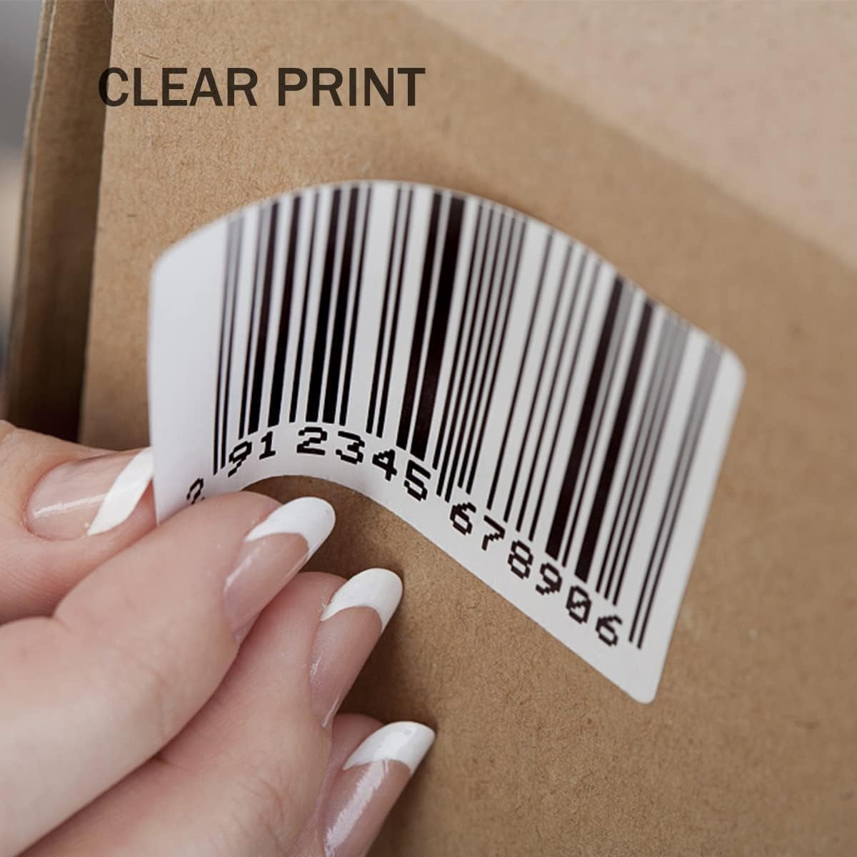 4" x 2" Direct Thermal Multipurpose & Shipping Address Labels Barcodes Postage Stickers for Zebra 2844 & Rollo Desktop Label Printer ( 750 Labels/Roll ) 3 Rolls