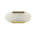 thumbnail image 2 of Oval White Marble Cabinet Knob ( Set Of 6 ), 2 of 3