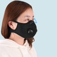 thumbnail image 5 of Mascarilla De Ciclismo, Mascarilla De Motocicleta, Mascarilla De Ciclismo Antipolvo Y Antivaho, Mascarilla Deportiva De Válvula Respiratoria, Protección De Boca Y Nariz, Protec, 5 of 5