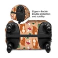thumbnail image 2 of Disketp Squirrel And Mushroom Elastic Travel Luggage Cover Travel Suitcase Protective Cover For Trunk Case Apply To 18''-32'' Suitcase Cover-Large, 2 of 7