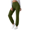thumbnail image 6 of Samdudou Girls Flare Leg Sweatpants Elastic Waist Bootcut Trousers Casual Activewear Bottoms Sporty Yoga Pants Lounge Clothes for School Sports Size 5-15 Years, 6 of 7