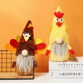 thumbnail image 2 of Fall Gnome Thanksgiving Decorations, Set of 1 Turkey Gnomes Plush Tomte Swedish Gnome Dolls, Autumn Harvest Tabletop Decor for Home Table Kitchen, 2 of 9