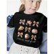 thumbnail image 2 of Girls' Fall Pumpkin & Bow Print T-Shirt - 100% Cotton 180gsm Round Neck Short Sleeve Top For Spring Summer Autumn, Casual Daily Wear & Outdoor Activities, Machine Washable Birthday Gift For Teens, Sh, 2 of 7