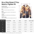 thumbnail image 5 of Lsque Rainbow Cloud White Horse UPF 50+ Lightweight Sun Protection Men's Women's Long Sleeve Shirt, Hoodie Performance -3X-Large, 5 of 9